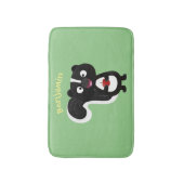 Tapis De Bain Caricature de skunk jote happy (Devant (Vertical))