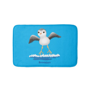 Tapis De Bain Caricature en bécasseau mignon