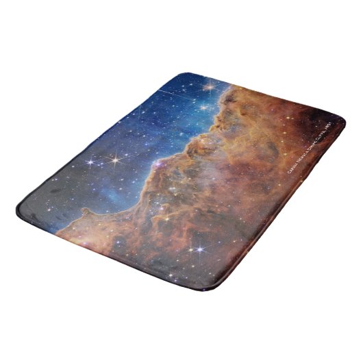 Tapis De Bain Carina Nebula Falaises cosmiques James Webb Hi-Res (Angle)