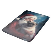 Tapis De Bain Carlin Avec Noël Festif Du Père Noël (Angle)