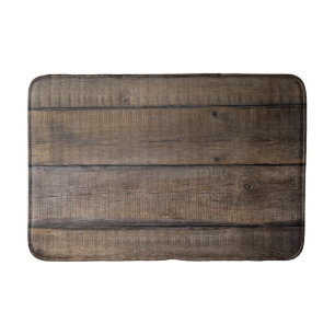 Tapis De Bain Carnet de bois Rustic Barque Bois Travailleur Char