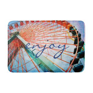 Tapis De Bain Carnival Ferris Wheel Photo Profitez de Citation S