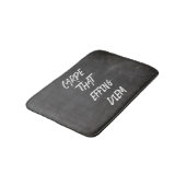Tapis De Bain Carpe Ce Diem Efficace (Angle)