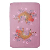 Tapis De Bain Carpe de Koi (devant Vertical)