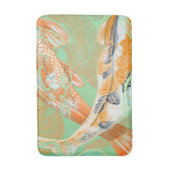 Tapis De Bain Carpe Koi Poisson Eau Lily Pond Mat Bain (Devant (Vertical))