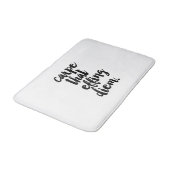 Tapis De Bain Carpe Que Effet Diem Citer Mat Bain (Angle)