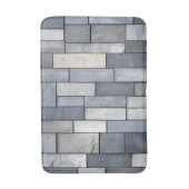 Tapis De Bain Carreau d'Ardoise Imitation (Devant (Vertical))