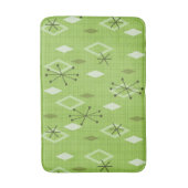 Tapis De Bain Carreau moderne du milieu du siècle Chartreuse (Devant (Vertical))