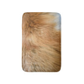 Tapis De Bain Carreau Motif de fourrure Red Fox (Devant (Vertical))