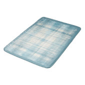 Tapis De Bain Carreaux bleus (Angle)