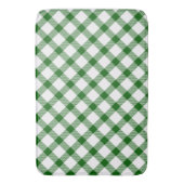 Tapis de bain carreaux verts (devant Vertical)