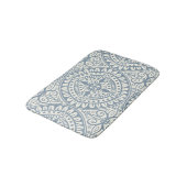 Tapis De Bain Carrelage bleu marocain (Angle)