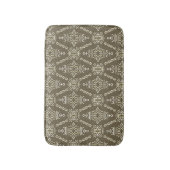 Tapis De Bain Carrelage Boho Tirée À Main Ethnique (Devant (Vertical))