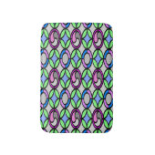 Tapis De Bain Carrelage couleur verre (Devant (Vertical))