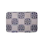 Tapis De Bain Carrelage Delft Bleu : Motif d'art néerlandais cla (Devant)