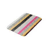 Tapis De Bain Carrelage en Patchwork : Conception Versatile Sans (Angle)