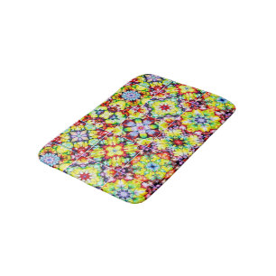 Tapis De Bain Carrelage méditerranéen, Carreaux d'encre d'alcool
