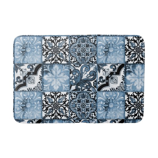 Tapis De Bain Carrelage océanique (Devant)