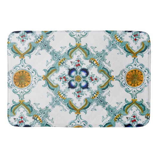 Tapis De Bain Carrelage Victorien Motif sur (Devant)