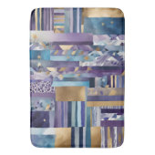 tapis de bain carrelé patchwork (devant Vertical)