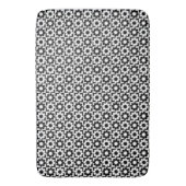 Tapis De Bain Carrés d'alimentation des fleurs (devant Vertical)