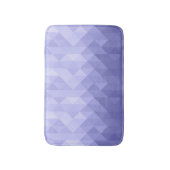 Tapis De Bain Carrés géométriques violets (Devant (Vertical))