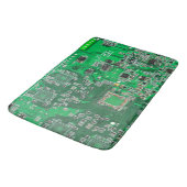 Tapis De Bain Carte circuit imprimé circuit vert PCB (Angle)