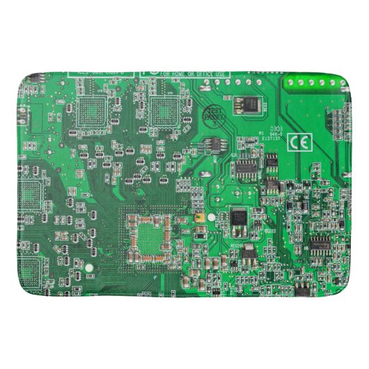 Tapis De Bain Carte circuit imprimé circuit vert PCB (Devant)