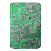 Tapis De Bain Carte circuit imprimé circuit vert PCB (devant Vertical)