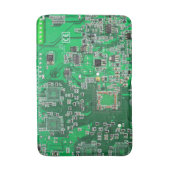Tapis De Bain Carte circuit imprimé circuit vert PCB (Devant (Vertical))