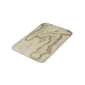 Tapis De Bain Carte d'atlas du Haïti (Angle)