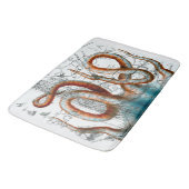 Tapis De Bain Carte de cru de poulpe (Angle)