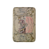 Tapis De Bain Carte de Noël, exemple de Noël connu (Devant (Vertical))
