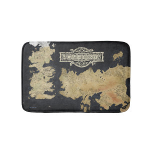 Tapis De Bain Carte de Westeros
