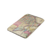 Tapis De Bain Carte du comté du Texas (Angle)