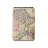 Tapis De Bain Carte du comté du Texas (Devant (Vertical))