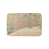 Tapis De Bain Carte du guide de Blanchard de Chicago (Devant)