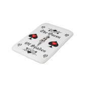 Tapis De Bain Carte Tarot Queen of Spades Thunder_Cove (Angle)