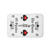Tapis De Bain Carte Tarot Queen of Spades Thunder_Cove (Devant)