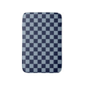 Tapis De Bain Carton bleu foncé et bleu clair (Devant (Vertical))