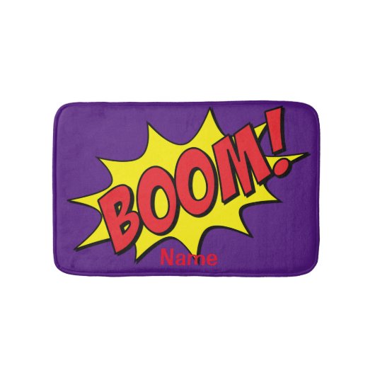 Tapis De Bain Cartoon Boom Thunder_Cove (Devant)
