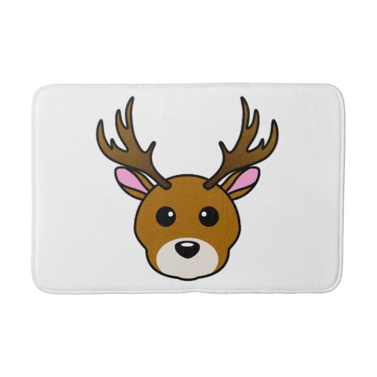 Tapis De Bain Cartoon Deer (Devant)