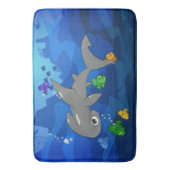 Tapis De Bain Cartoon Hammerhead Shark (devant Vertical)