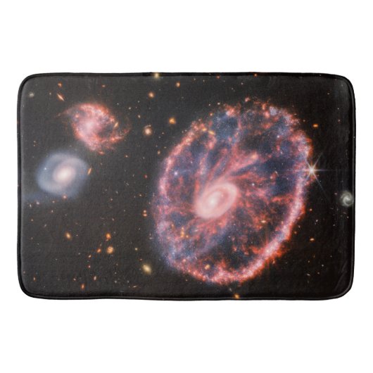 Tapis De Bain Cartwheel Galaxy, James Webb Télescope Spatial (Devant)