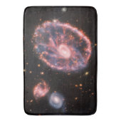 Tapis De Bain Cartwheel Galaxy, James Webb Télescope Spatial (devant Vertical)