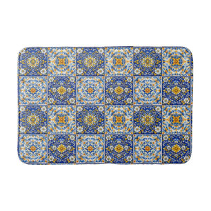 Tapis De Bain Casa Colorida Azulejo