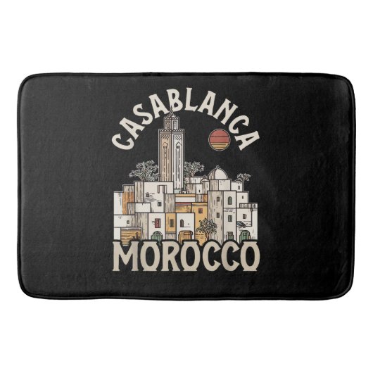 Tapis De Bain casablanca maroc (Devant)