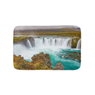 Tapis De Bain Cascade de Godafoss, Islande