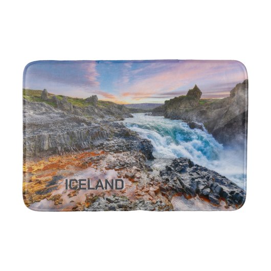 Tapis De Bain Cascades de Geitafoss, Islande (Devant)