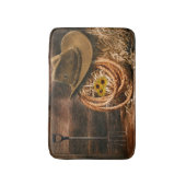 Tapis De Bain Casquette Cowboy (Devant (Vertical))